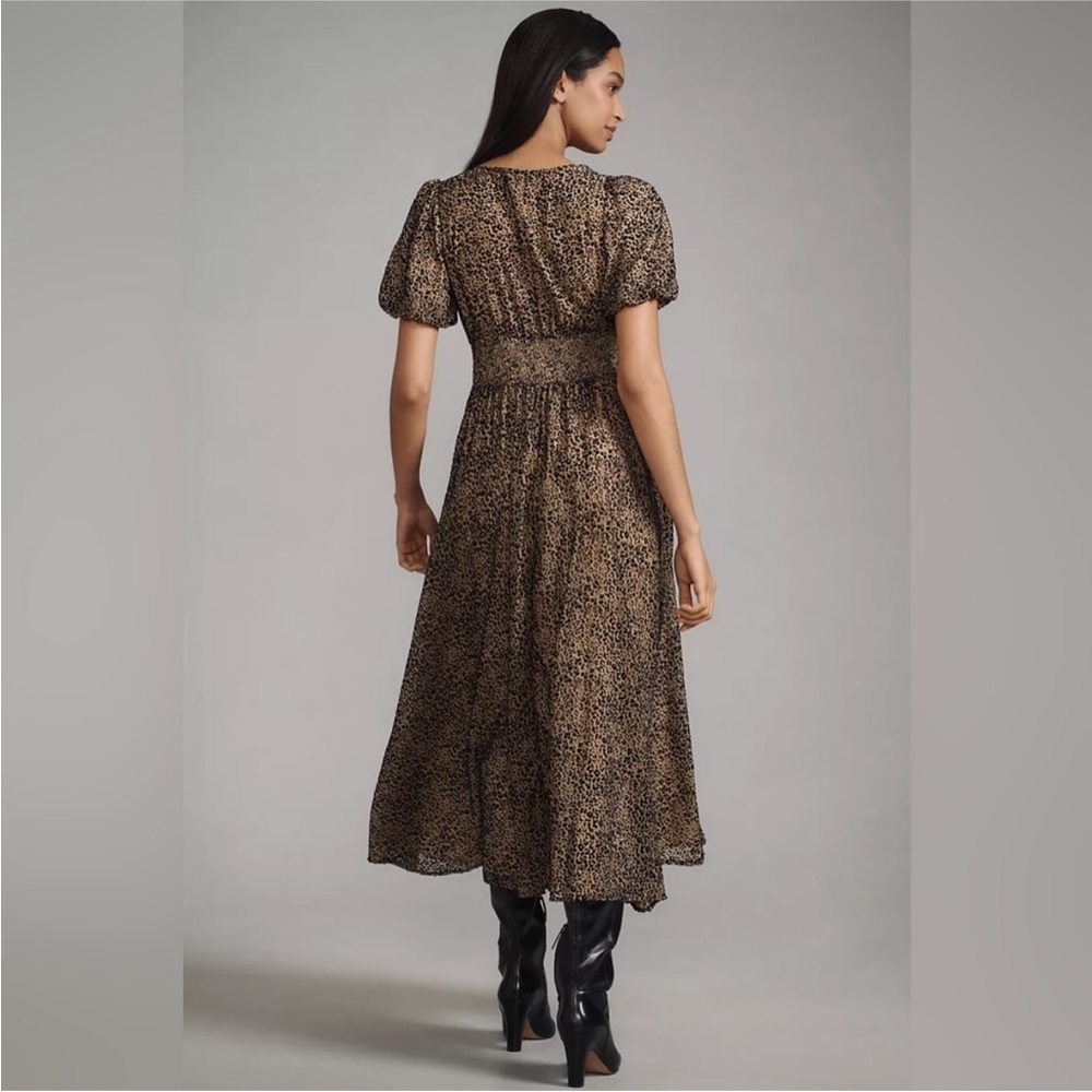 NWT SZ 26 Anthropologie The Katerina Button-Front Dress: Velvet Edition - Picture 4 of 8